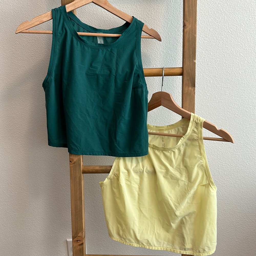 Outdoor Voices Cropped Tissue Tops